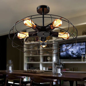 <strong>Vintage</strong> Fans Pendant Lamp for bar or Copper Decor <strong>Vintage</strong> <strong>Ceiling</strong> <strong>Light</strong> - Product Image 2
