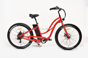 Chino 26 pulgadas eléctrico fat tire bike para dama de largo alcance - Product Image 1