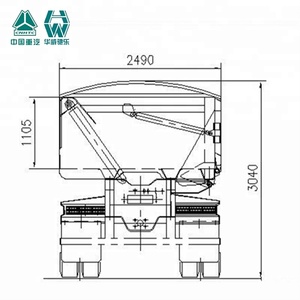 Yüksek kaliteli ağır tri akslar yan damperli römork - Product Image 5