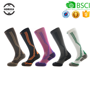 Chine Usine Unisexe Personnalisé Genou Haute Vélo Logo En Plein Air Compression Chaussettes Pour Courir Sport Remise - Product Image 3