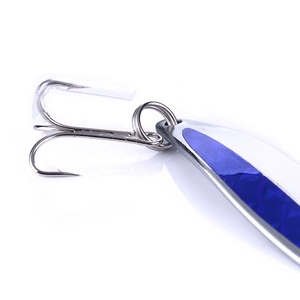 Hengjia 8.8cm 21g spinner stampati in metallo con paillettes artificiali <span class=keywords><strong>esche</strong></span> <span class=keywords><strong>esche</strong></span> da pesca per il lago e il ruscello del fiume - Product Image 3