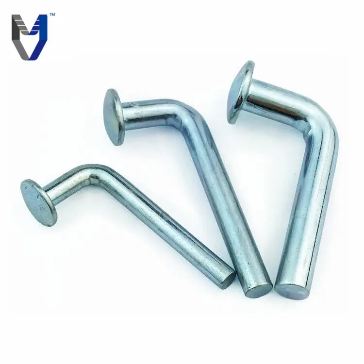 Supplier manufacturing high tensile Carbon Steel L shear pins production line making standard Carbon Steel L shear pins