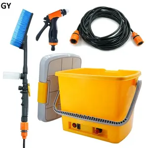 High quality portable hand spray washer car wash pressure machine pump with water tank