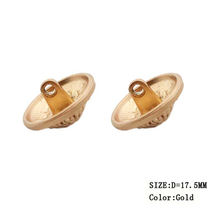 Fashion Embossed Brand logo Custom Designer Metal Shank <strong>Button</strong> With logo for <strong>Suit</strong> - Product Image 3