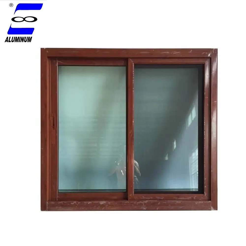 Petite cuisine fenêtre taille profilé en aluminium matériaux verre teinté réception fenêtres coulissantes avec moustiquaire