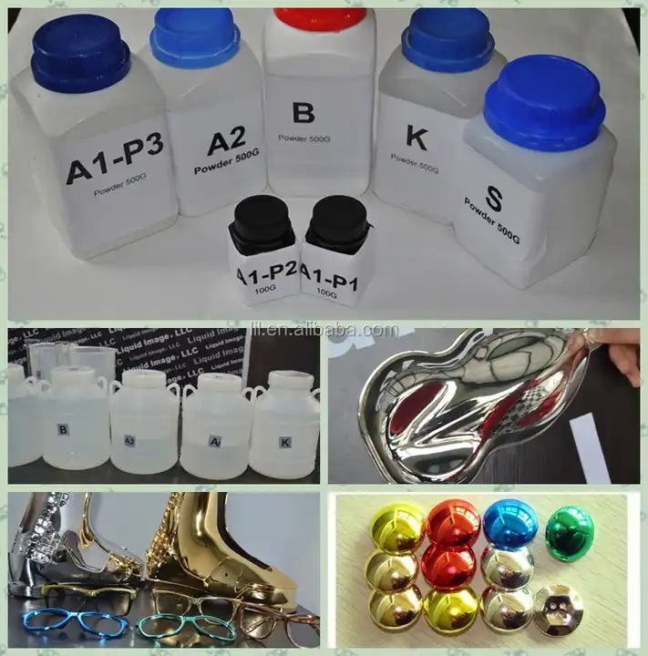spray chrome plating chemical material kit