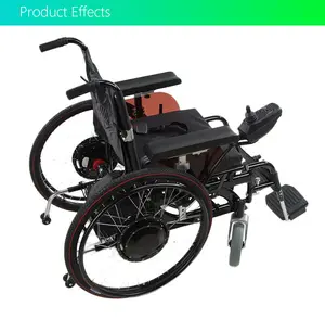מכירה לוהטת 24v 180w brushless רכזת מנוע כיסא גלגלים חשמליים המרת ערכת חשמלי כיסא גלגלים dirive ערכת על מכירה