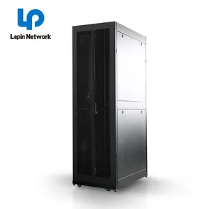 Armoire de serveur/rack réseau informatique en métal noir bon marché sur mesure Ningbo Lepin 19 pouces 42u 18u pour centre de données - Product Image 5