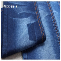 Tissu denim en polyester pour femmes, spandex, blub TR, de bonne qualité, 9.5 oz