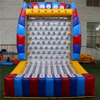Jeu de Plinko gonflable sur mesure pour les sports / Jeu de Plinko gonflable avec ballon flottant pour les sports