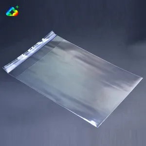 Custom Logo Printed Transparent OPP Plastic Bags Self-Adhesive Sealing Tape with Gravure Printing for Packaging Needs