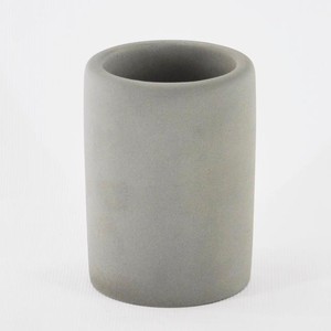 Accessoires de bain en béton cylindriques écologiques gris en promotion par Top Jingle (Modèle BA5037GY/S5_R) - Product Image 4