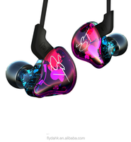 Écouteurs intra-auriculaires hybrides KZ ZST 1DD+1BA HIFI DJ pour le sport et la course, oreillettes KZ ZST