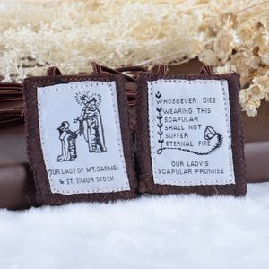 AJ Rigoroso controllo di qualità in tessuto fatti a mano scapulars Vendono bene articolo - Product Image 1