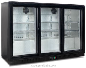 Réfrigérateur commercial à trois portes coulissantes de 330 L, vente chaude - Product Image 2