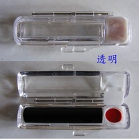 Boîtier de tampon circulaire portable en plastique de style japonais, écologique, marque WANGZI, avec tampon encreur, vente en gros de Chine