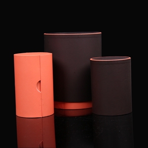 Free design small cylinder luxury candle gift packaging boxes