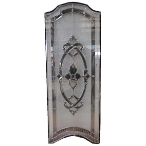 Inserts de porte en verre plombé à <span class=keywords><strong>prix</strong></span> de gros, inserts de porte en verre ovales décoratifs - Product Image 5