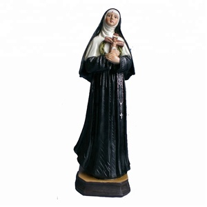 Statua in Resina di Santa <span class=keywords><strong>Rita</strong></span> per Decorazione Domestica - Product Image 1