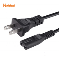Cordon d'alimentation CA de haute qualité de 3 pieds en forme de figure 8 18 AWG pour imprimante, PlayStation PS2, PS3 Slim, PS4, téléviseur Bravia KDL-32R300B