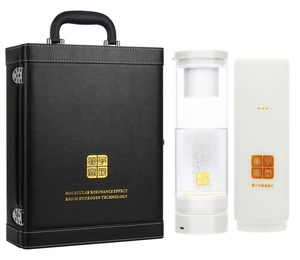 7.8Hz Cộng Hưởng Phân Tử Thiết Bị Nước + SPE PEM Hydrogen Generator H2 Alkaline Nước Ionizer Chai Nước OEM - Product Image 1