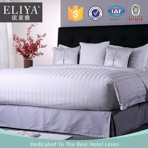Luxus 5 Sterne Hotels Bestickt 100% Baumwolle Perkal Art Bettlaken Leinen Weiß <span class=keywords><strong>Hotel</strong></span> Bettlaken