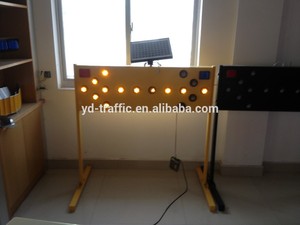 الألومنيوم عاكس لوحة طاقة شمسية المرور لافتة طريق ، إشارات المرور ومعانيها - Product Image 2