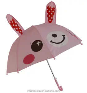Animale forma di ombrello con le orecchie dei bambini del commercio all'ingrosso a buon mercato per bambini ombrello