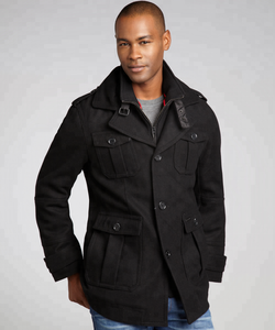 Good Quality <strong>Three</strong> <strong>Quarter</strong> <strong>Length</strong> <strong>Men's</strong> <strong>Coat</strong> for Winter - Product Image 1