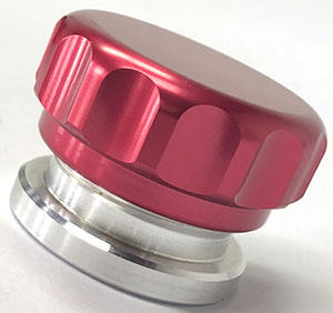 Soudure de 1 "pouce sur le col et le bouchon de remplissage pour le réservoir d'eau de carburant d'huile avec le joint O-RING de VITOR et de CAOUTCHOUC - Product Image 2