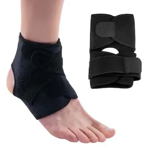 Customized breathable neoprene adjustable ankle support brace