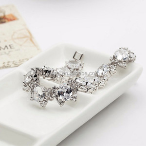 Teemi precio al por mayor en sotck Alibaba caliente AAA circonio cúbico <span class=keywords><strong>Mujeres</strong></span> Grandes pulsera - Product Image 3
