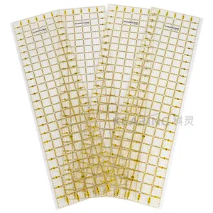 Trung quốc Kearing hot bán 24 "* 6" Chắp Vá Quilting Thước inch Acrylic Pattern Làm Vị Lãnh Đạo để tailor thiết kế # KPR2406