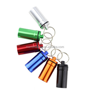 <span class=keywords><strong>De</strong></span> aluminio al aire libre impermeable almacén Caja impermeable portátil pequeña botella Mini Cápsula <span class=keywords><strong>de</strong></span> viaje <span class=keywords><strong>de</strong></span> almacenamiento Caja Sellada - Product Image 1
