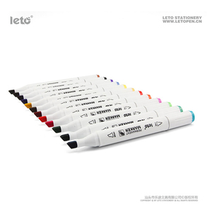 Indicatori <span class=keywords><strong>di</strong></span> colore doppio-ended 24 pack Art permanente marcatori <span class=keywords><strong>ufficio</strong></span> <span class=keywords><strong>articoli</strong></span> <span class=keywords><strong>di</strong></span> <span class=keywords><strong>cancelleria</strong></span> - Product Image 5