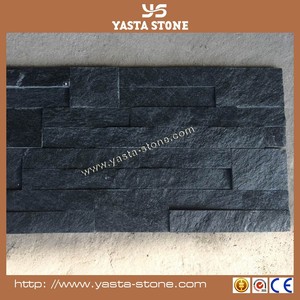 Support de factice en <span class=keywords><strong>pierre</strong></span> naturelle, panneau mural en ardoise noire, nouveauté - Product Image 3