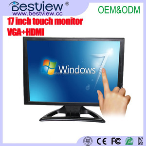Compra a granel de china 17 pulgadas <span class=keywords><strong>monitor</strong></span> de la computadora con VGA HDMI función táctil - Product Image 1