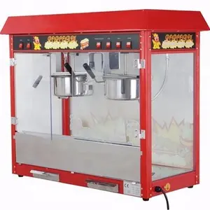 Bán thương mại hồng bán tự động lớn popcorn making machine