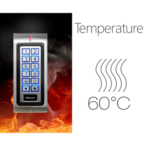 Sebury Metall tastatur Nähe RFID EM Kartenleser 125KHz Relais Standalone-Zugangs kontrolle - Product Image 4