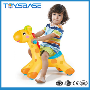 Toysbase divertente del fumetto giraffa <span class=keywords><strong>2</strong></span> in 1 giro sul bambino giocare auto - Product Image 2