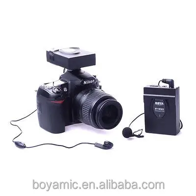 Boya BY-WM5 комплект беспроводного микрофона с двухсторонней передачей для цифровых зеркальных видеокамер
