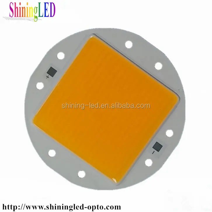 Light Emitting Diode for Fresnel Lamp 50V 4A High CRI Square Luminous Area High Power CRI95 45mil Bridgelux chip 200W COB LED