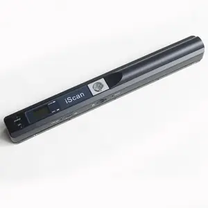 Mini portátil 900DPI A4 escáner de libros LCD Display JPG/PDF formato de imagen de documento Iscan Handhold Scanner