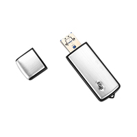 Enregistreur vocal Mini enregistreur vocal OTG avec clé USB de 8 go/capacité d'enregistrement de 90 heures petit Dictaphone Audio