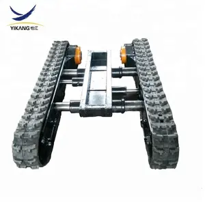 7 tons scalability rubber track crawler base undercarriage from China chassis manufacturer