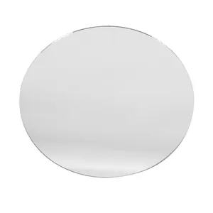 Custom White Acrylic Round Shaped Placemats and Coasters Sets