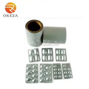 Pharmaceutical cold forming alu alu blister foil for pills packaging