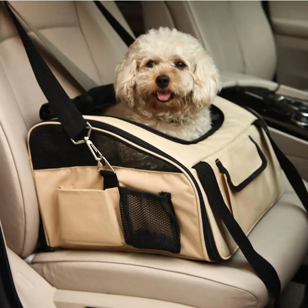 Pet Car Seat Carrier for Dog Cat,Lookout Booster Seat