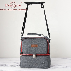 Polyester Breast Milk <strong>Cooler</strong> Bag Contoured <strong>Ice</strong> <strong>Pack</strong> Fits 6 Breastmilk Baby Bottles Insulated Portable Tote Bag <strong>for</strong> Nursing - Product Image 5