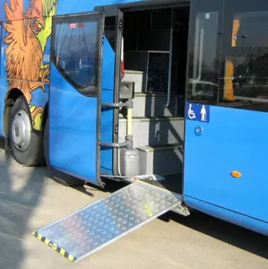 Automatic Electric Bus Wheelchair Ramp For Low Floor Buses